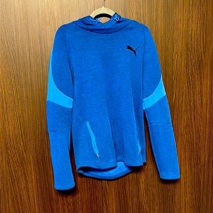 Puma Blue Evoknit Hoodie